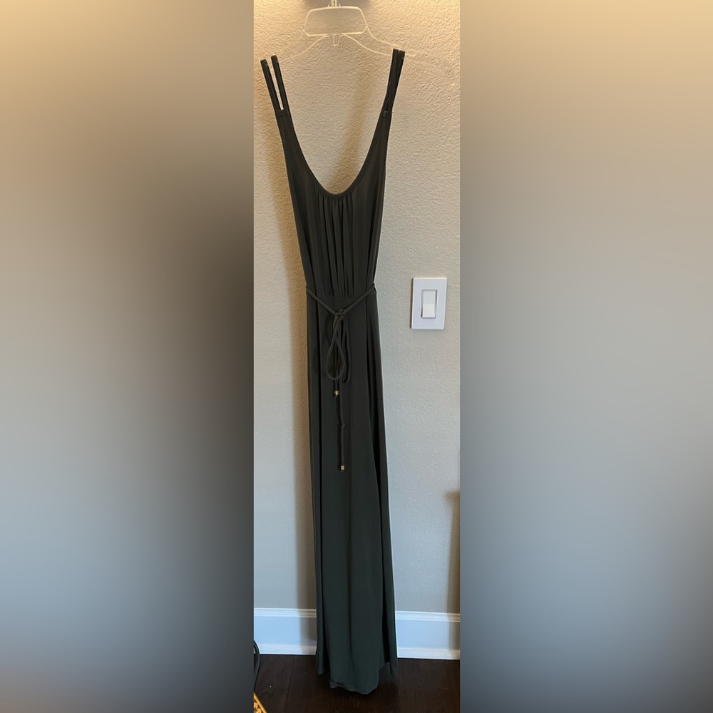 MICHAEL Michael Kors green maxi dress